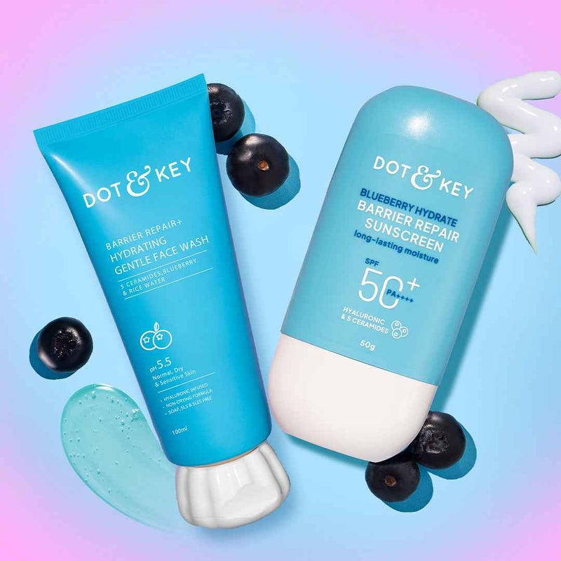 Dot & Key Cleanse + Protect Skincare Combo