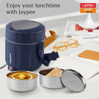 Jaypee Power Pack Inner SS 2pc Container Electric Lunch Box