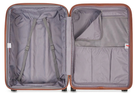 DELSEY PARIS Promenade Hard 2.0 Polycarbonate 4 Double Wheel Hardside Trolley Bag
