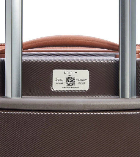 DELSEY PARIS Promenade Hard 2.0 Polycarbonate 4 Double Wheel Hardside Trolley Bag