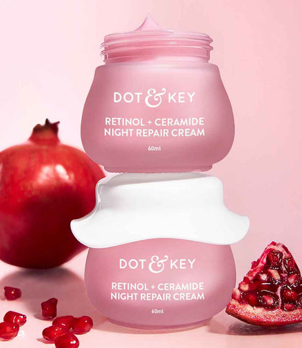 Dot & Key Retinol + Ceramide Night Cream, Pack of 2