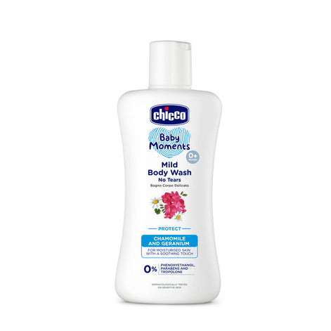 Chicco Baby Moments Mild Body Wash With Chamomile & Geranium