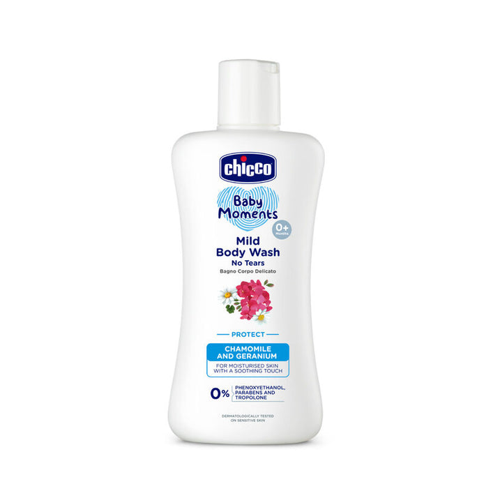 Chicco Baby Moments Mild Body Wash With Chamomile & Geranium