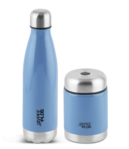 Jaypee Plus Smart Combo Vacuum Insulated Bottle 500ml + Food Jar 400ml