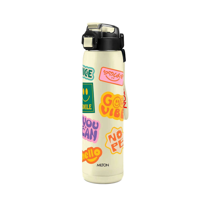 Steel Edge Thermoware Bottle With Twin Lid (Milton) - image 6 of 6 - Water Bottles