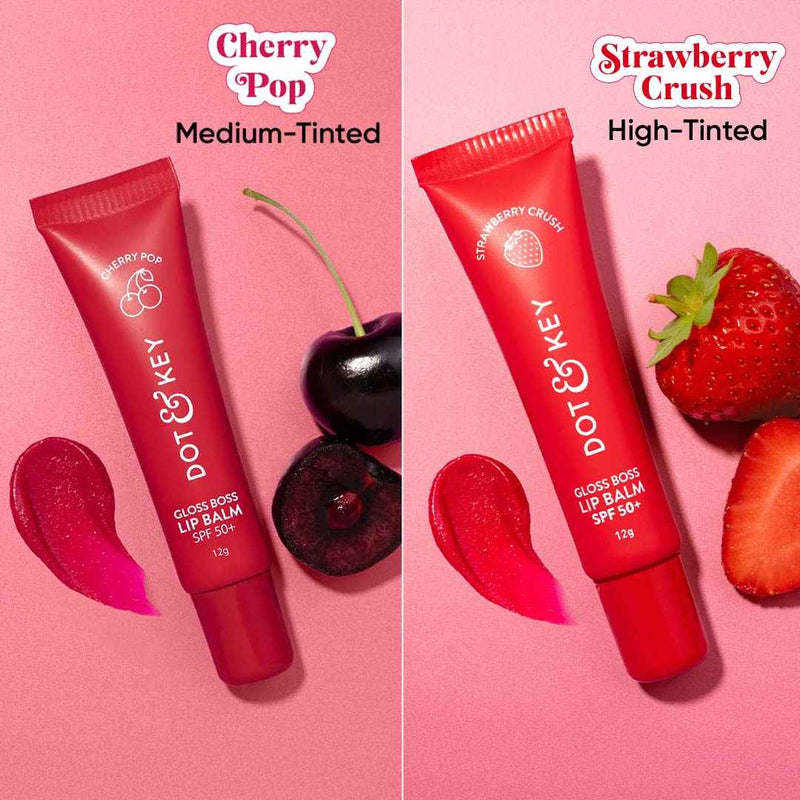 Dot & Key SPF 50+ Vitamin C + E Brightening Lip Balm - Pack of 2