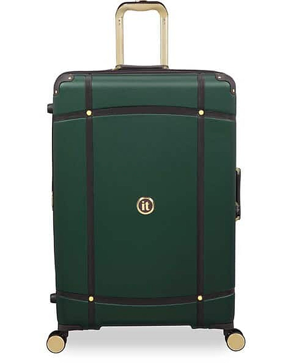 IT Luggage 120 Lit TSA Lock Trolley Bag in Green