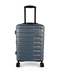 IT Luggage Incision Hard Cabin Trolley with TSA Lock — Blue