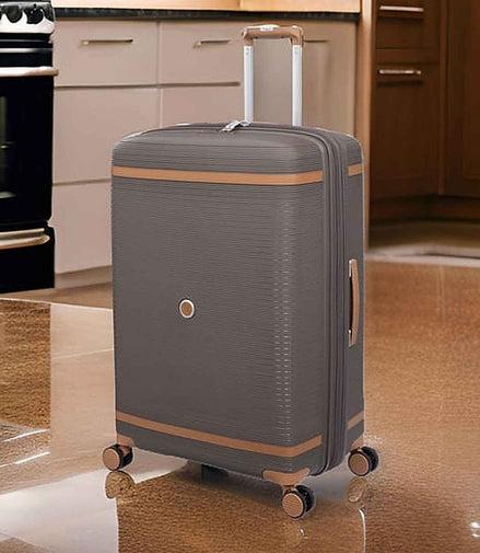 IT Luggage Striped Trolley Bag with TSA Lock