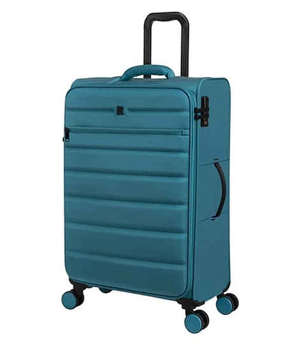 IT Luggage Census Soft Trolley Bag with TSA Lock — Teal