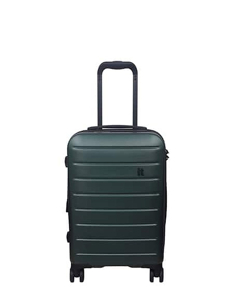 IT Luggage Hard Body Trolley Bag in Green