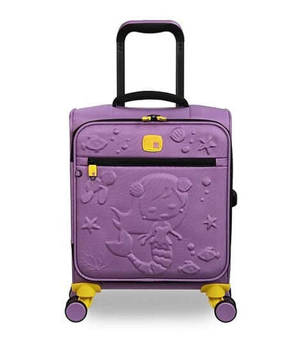IT Luggage Mermaid Reef Underseater Kids Luggage — Pink
