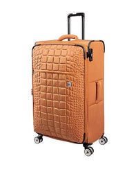 IT Luggage Croc-Embossed Trolley Bag with TSA Lock