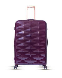 IT Luggage Certify hard trolley bag with TSA lock in Burgundy, large size