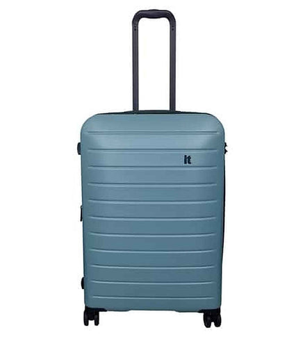 IT Luggage Men Hard Body Stripes Trolley — Smokey Blue