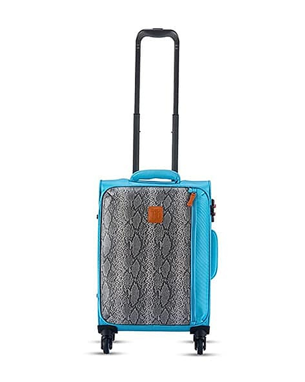 IT Luggage Flattery softside trolley bag with TSA lock in Multicoloured