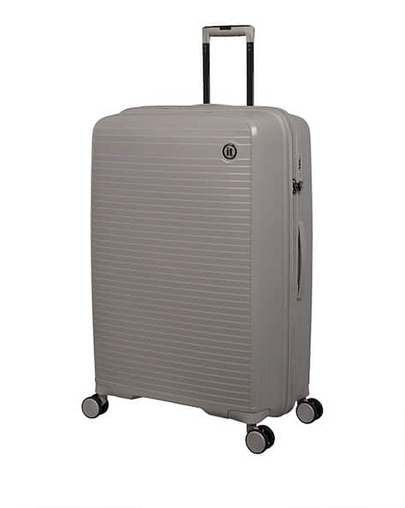 IT Luggage Spontaneous hard trolley bag with TSA lock in Beige — Large