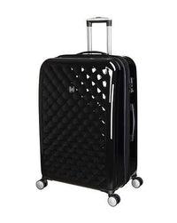 IT Luggage Solid Hard Body Trolley Bag in Black