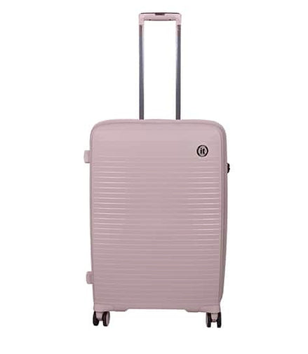 IT Luggage Spontaneous hard trolley bag with TSA lock in Pink — Small