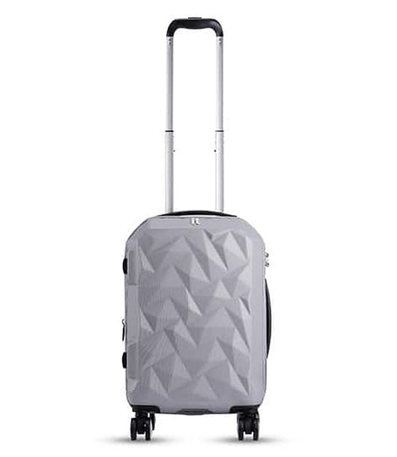 IT Luggage Ice Cap Hard Sided TSA Lock Trolley Bag in Grey