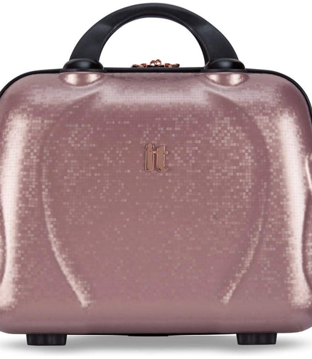 IT Luggage Sparkle Pink Vanity HQ
