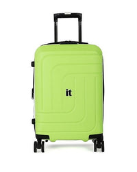 IT Luggage Convolved hard trolley bag with TSA lock in Lime, small size