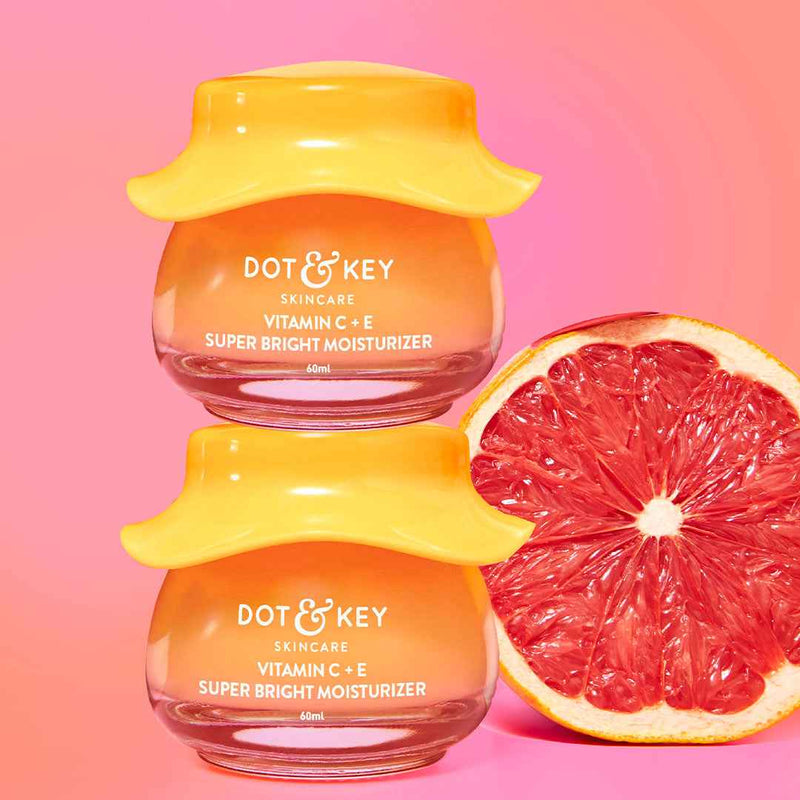 Dot & Key Vitamin C + E Moisturizer, Pack of 2