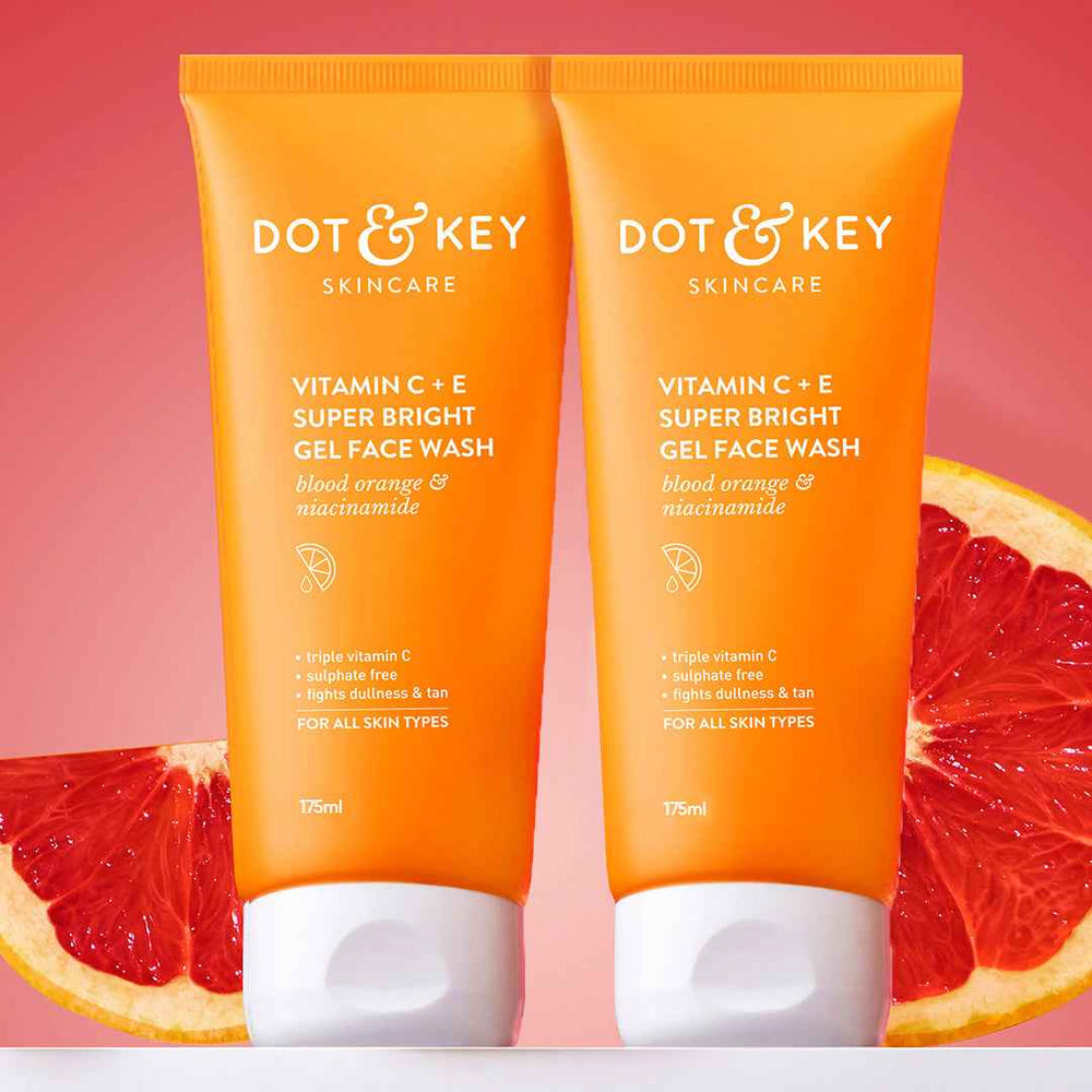 Dot & Key Vitamin C Gel Face Wash, Pack of 2