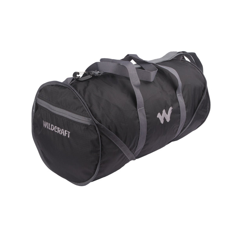 Wildcraft Frisbee Compressible Duffle Bag in Black — view 2