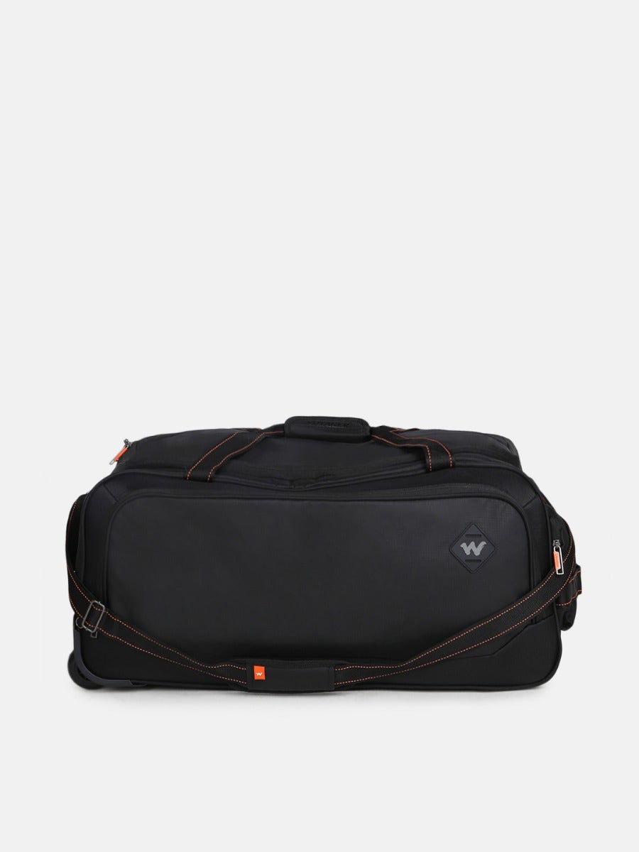 Wildcraft Caster wheeled duffle trolley bag Large in Black