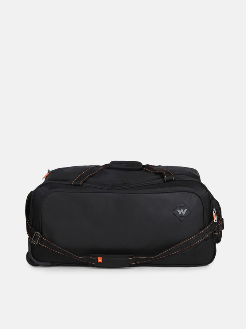 Wildcraft Caster wheeled duffle trolley bag Large in Black