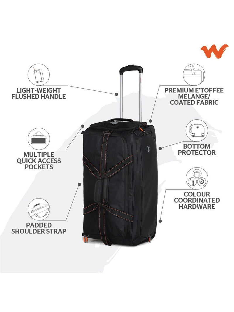 Wildcraft Caster Wheeled Duffle Trolley Bag