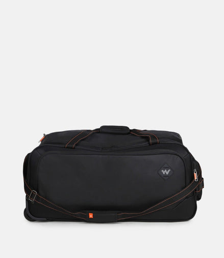 Wildcraft Caster wheeled duffle trolley bag Large in Black