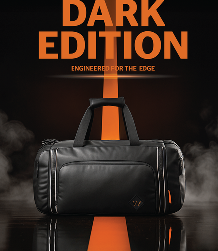 Wildcraft Dark Edition 25L duffle bag in Black - view 2