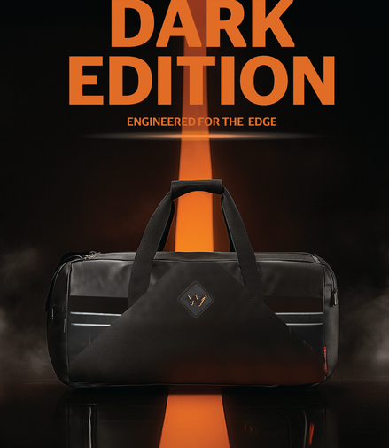 Wildcraft Dark Edition 40L duffle bag in Black - view 2