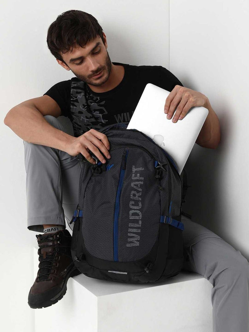 Wildcraft Eiger 35 35L laptop techpack backpack in Black - view 6
