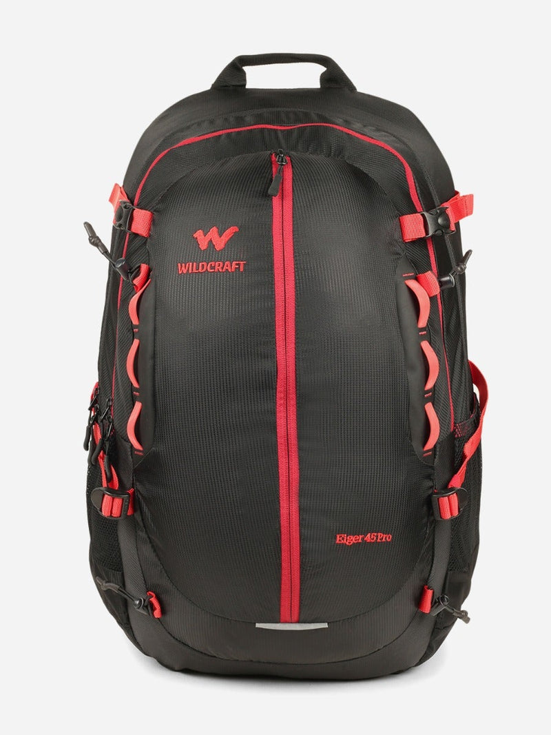 Wildcraft Eiger 45 Pro 45L techpack backpack in Black
