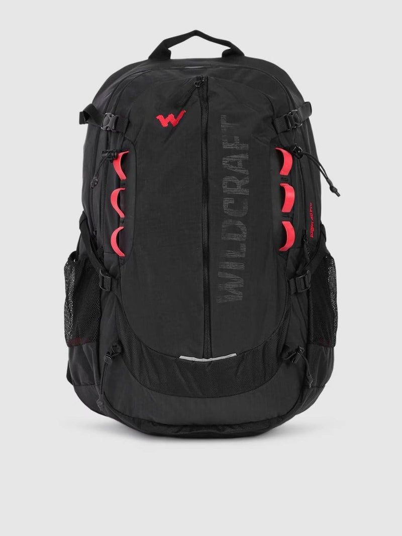 Wildcraft Eiger 45 Pro 45L techpack backpack in Black Red