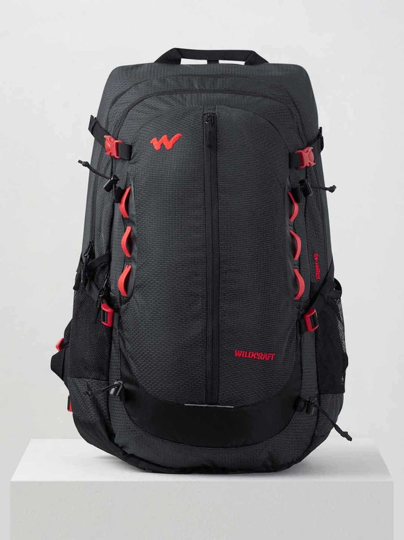 Wildcraft Eiger 45 45L laptop techpack backpack in Black