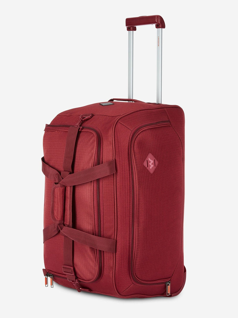 Wildcraft Proxima carry-on duffle trolley bag Large in Maroon - view 5