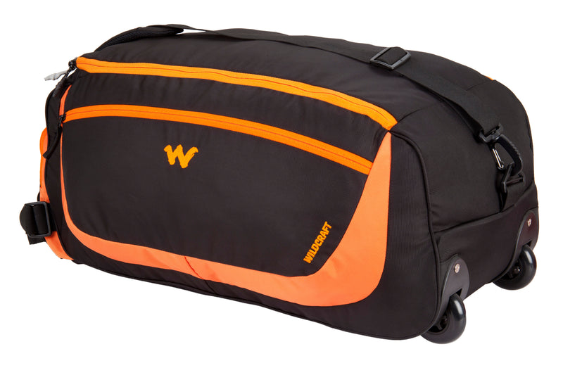 Wildcraft Rover 2-way wheeled duffle bag in Black - view 3