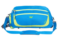 Wildcraft Rover 2-way wheeled duffle bag in Blue Lime
