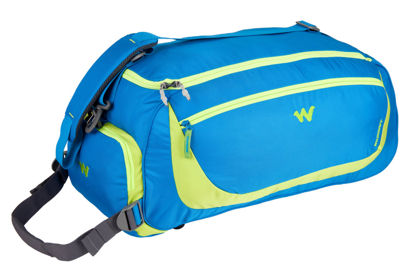 Wildcraft Rover 2-way wheeled duffle bag in Blue Lime - view 2