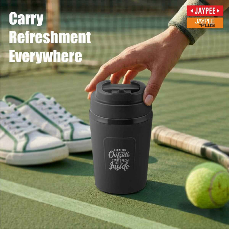 Jaypee Zipsip PU Insulated Hot & Cold SS Coffee Mug
